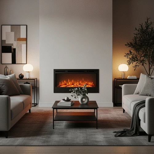 top energy-efficient electric fireplaces for modern interiors