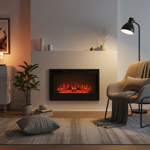 how to choose the right electric fireplace for your space
