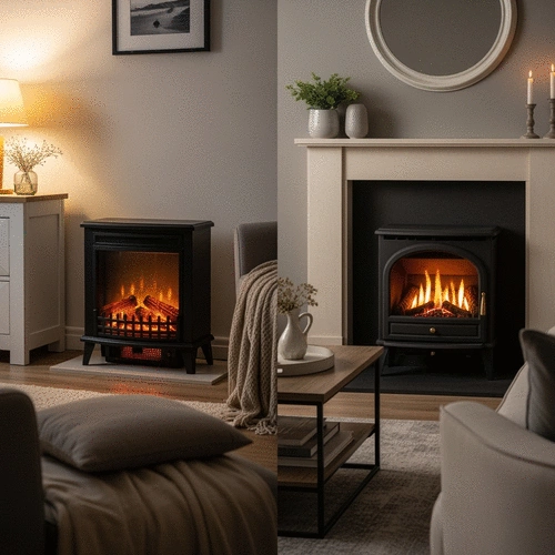 electric fireplace vs gas fireplace cost analysis